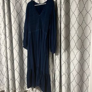 Women’s old navy XL denim long sleeve dress